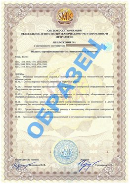 Приложение 1 Богородск Сертификат ГОСТ РВ 0015-002